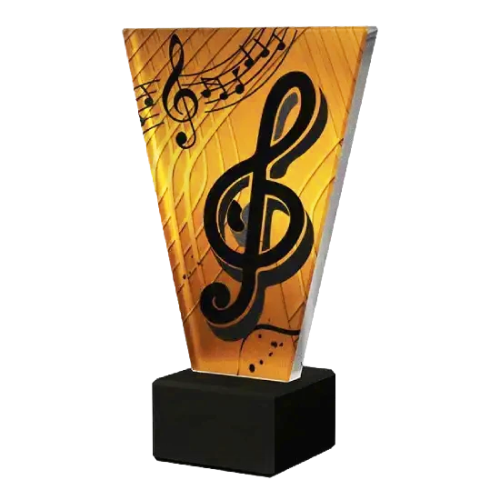 Glastrophäe Musik VL/1/MUS Glastrophäe Musik VL/1/MUS