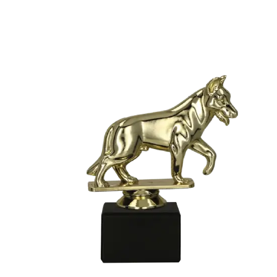 Kunststofftrophäe Hund S7B227/G Kunststofftrophäe Hund S7B227/G