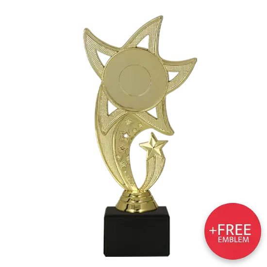 Kunststofftrophäe Sterne S7B625/G Kunststofftrophäe Sterne S7B625/G