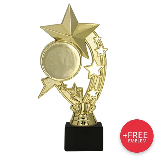 Kunststofftrophäe Goldene Inspiration S7F235/G Kunststofftrophäe Goldene Inspiration S7F235/G