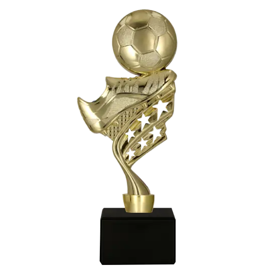 Kunststofftrophäe Fußball-Attribute S7B661/SOC1 Kunststofftrophäe Fußball-Attribute S7B661/SOC1