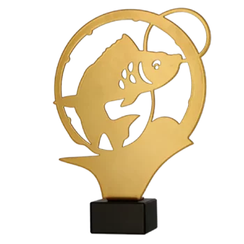 Metall trophäe-ML-FIS3-1