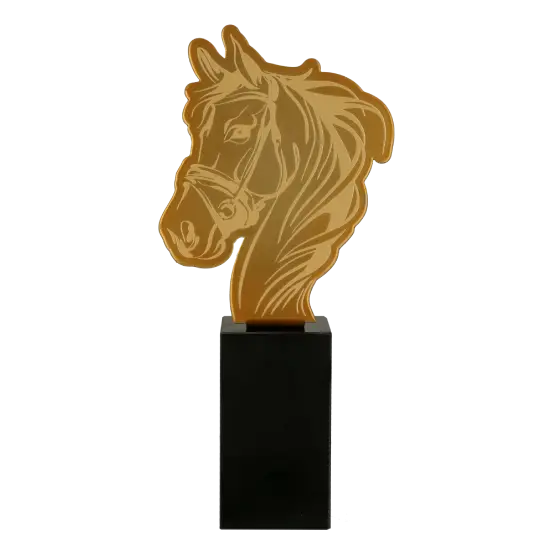 Metall Trophäe Pferdekopf MLV-HOR Metall Trophäe Pferdekopf MLV-HOR