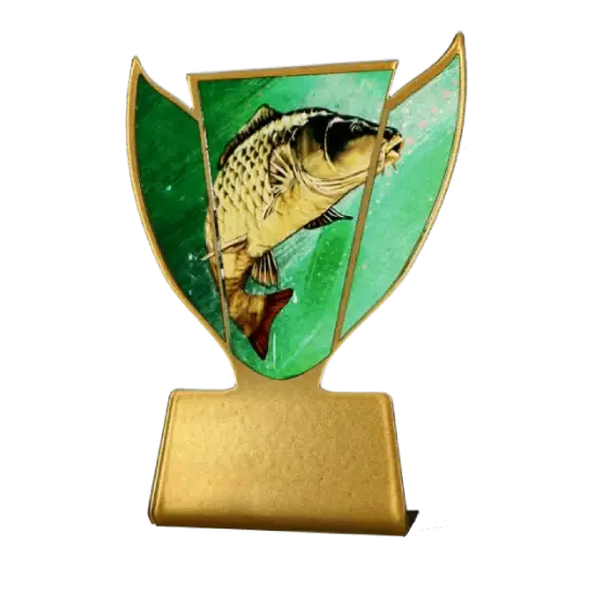 Metall Trophäe Karpfen SL-FIS Metall Trophäe Karpfen SL-FIS