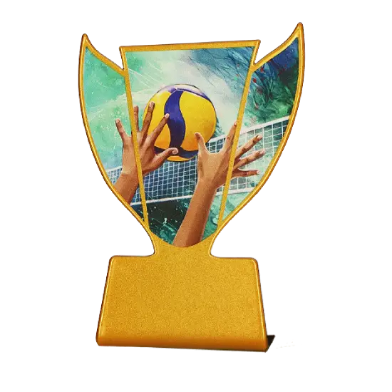 Metall Trophäe Volleyball SL-VOL Metall Trophäe Volleyball SL-VOL