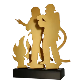 Metall trophäe-TM003-FIR1-1