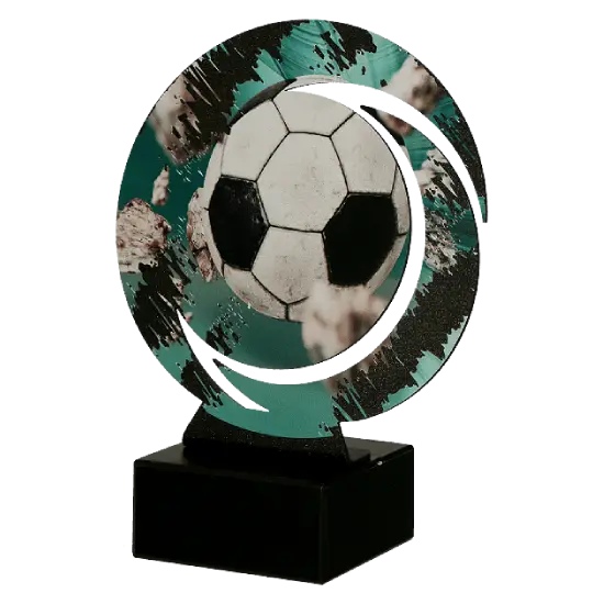 Metall Trophäe Fußball WR-SOC1 Metall Trophäe Fußball WR-SOC1