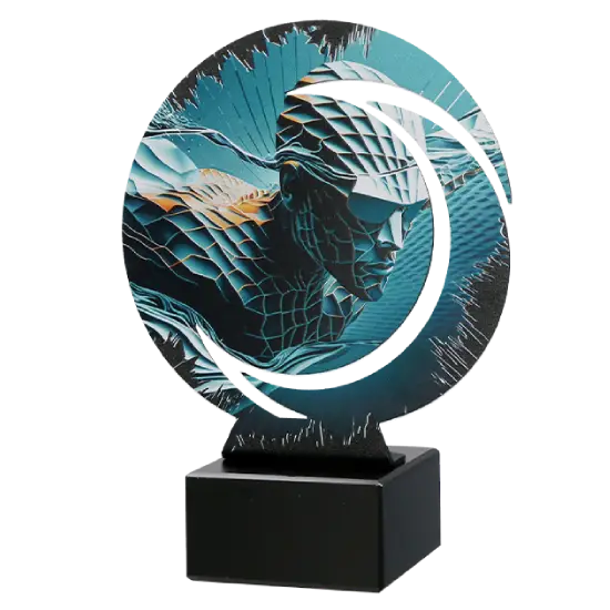 Metall Trophäe Schwimmen WR-SWI Metall Trophäe Schwimmen WR-SWI