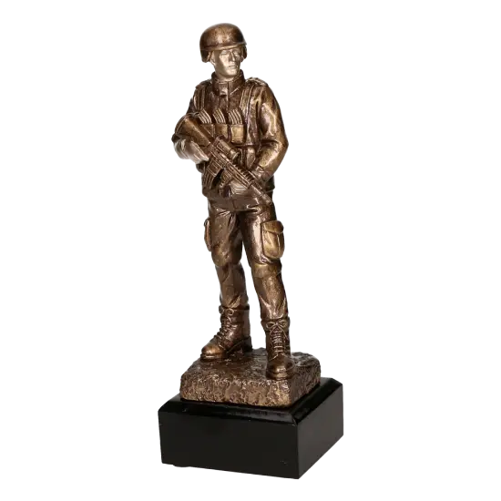 Harz Trophäe Soldat RFST2113 Harz Trophäe Soldat RFST2113