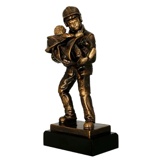 Harz Trophäe Feuerwehrmann RFST3043 Harz Trophäe Feuerwehrmann RFST3043