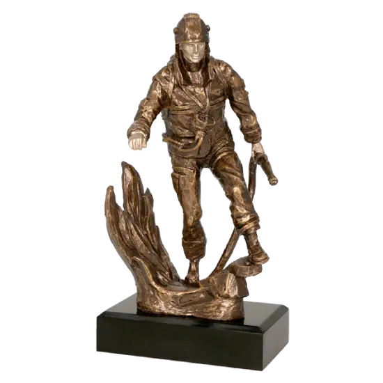 Harz Trophäe Feuerwehrmann RTY3786 Harz Trophäe Feuerwehrmann RTY3786