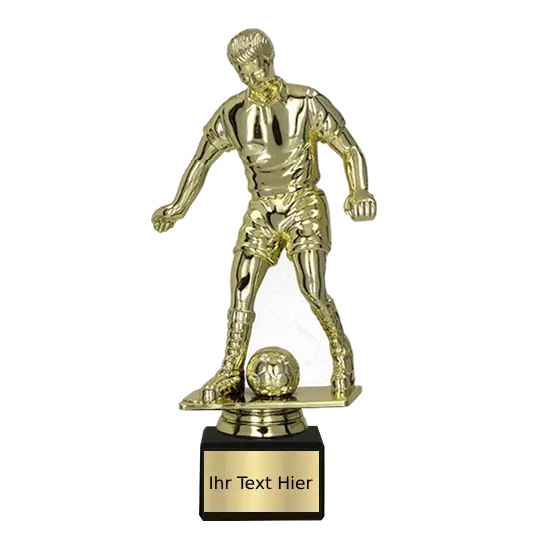 Kunststofftrophäe Talentierter Fußballer S7B321/G Kunststofftrophäe Talentierter Fußballer S7B321/G – Bild 2