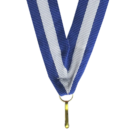 Medaillenband V8-BL/W/BL Medaillenband V8-BL/W/BL