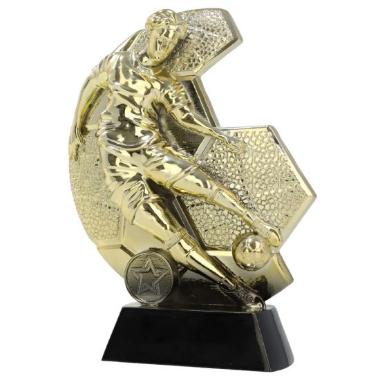 Kunststoff-Trophäe Fußballtalent R006 Kunststoff-Trophäe Fußballtalent R006
