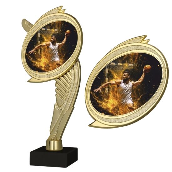 Kunststoff-Trophäe Handball WING-BMX/HAN Kunststoff-Trophäe Handball WING-BMX/HAN