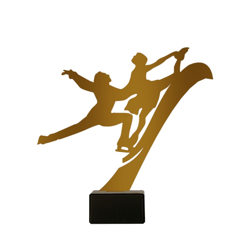 Metall Trophäe Eiskunstlauf ML-FSK2 Metall Trophäe Eiskunstlauf ML-FSK2