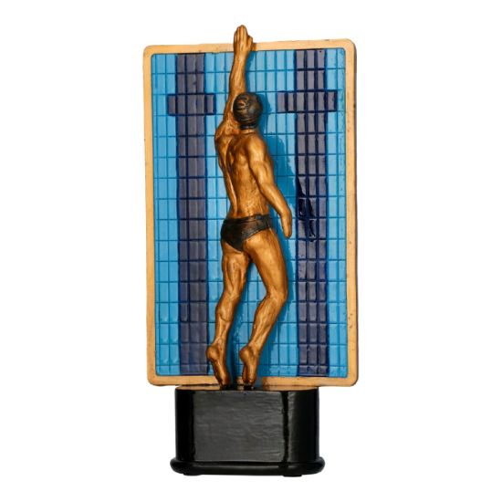 Resin Trophäe für Schwimmwettbewerbe RFST3064 Resin Trophäe für Schwimmwettbewerbe RFST3064
